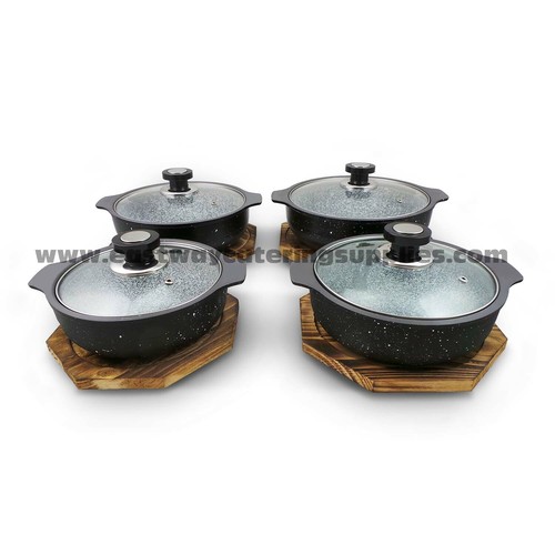 Casseruola pietra con - casseruola,
