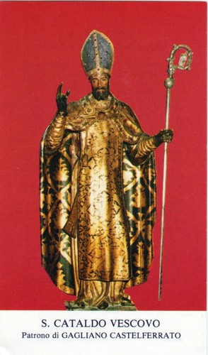 Santino holy card cataldo - -, s.