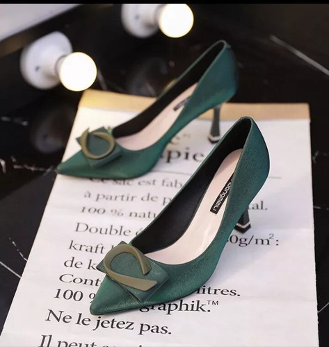 Decolte scarpe donna verde