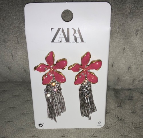 Zara flower dangle - flower,