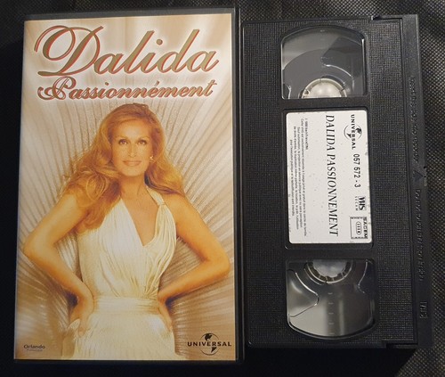 Dalida vhs passionnément - vhs,