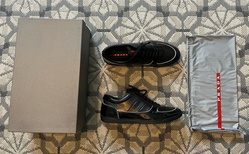 Prada scarpe sneakers uomo