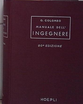 Colombo manuale dell - manuale, dell'ingegnere