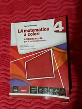 Matematica colori rossa 4 - a,