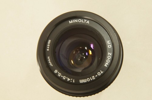 Minolta zoom 210mm - minolta, md