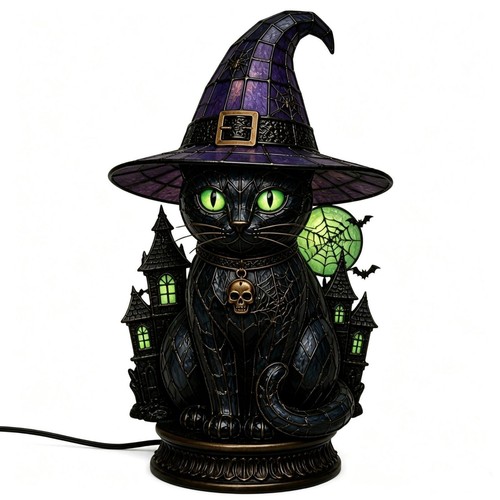 Lampada forma gatto - di, nero