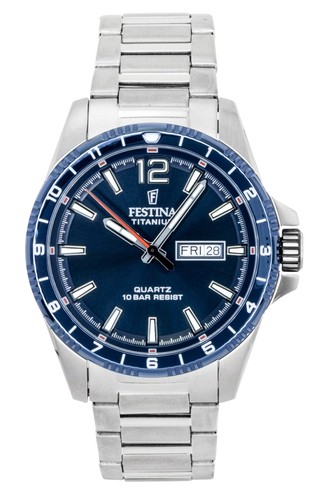 Festina esfera azul - esfera, cuarzo