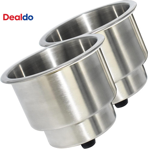2pz portabicchieri acciaio - 2pz,