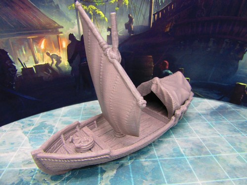 Barca vela nave skiff - a,