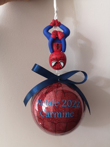 Palla natale con spiderman - palla, di