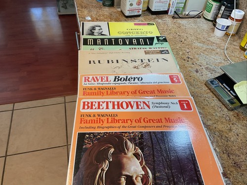 Classical music lps - music,