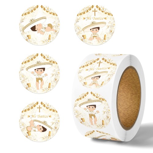 Rotolo adesivi 500 pezzi - rotolo,