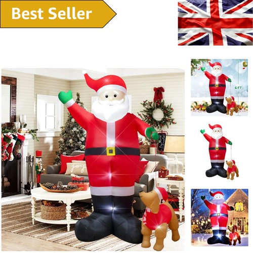 Babbo natale gonfiabile - babbo,