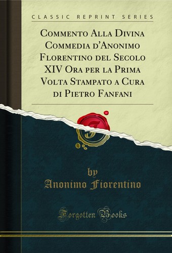 Commento alla divina commedia - commento,
