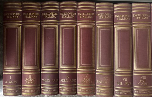 Treccani enciclopedia italiana - enciclopedia,