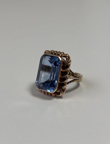 Anello antico oro - rosa, 18