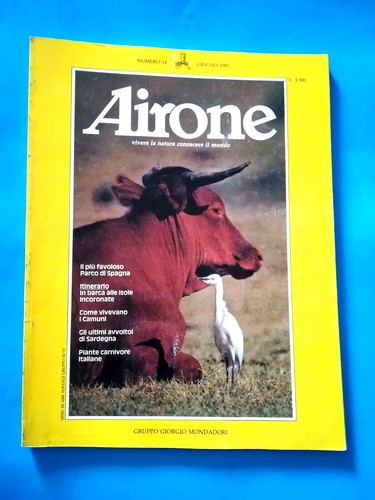 Rivista airone animali natura - airone,