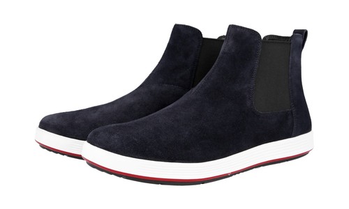 Prada pelle chelsea boots - pelle,