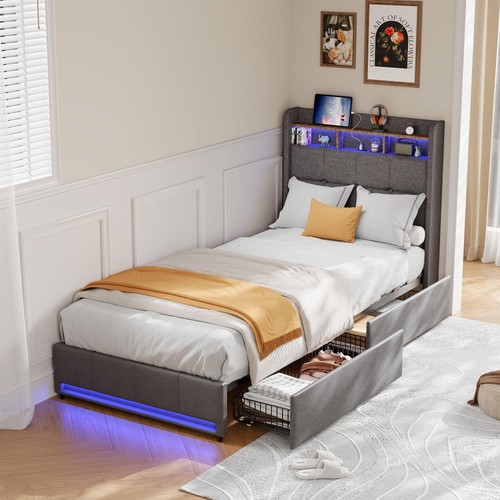 Struttura per letto singolo - letto,
