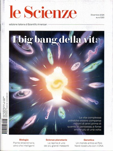 Scienze dicembre 2025 - le,