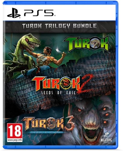 Jeu ps5 turok trilogy - ps5, bundle