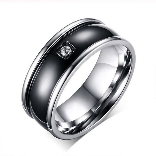 Elegante fede nuziale - elegante, in