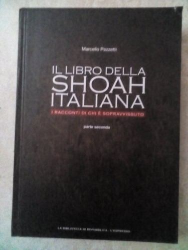 Libro della shoah italiana - libro,