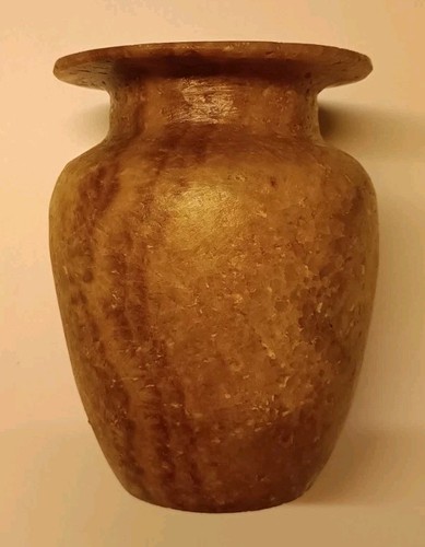 Vaso alabastro origine - in, alabastro.