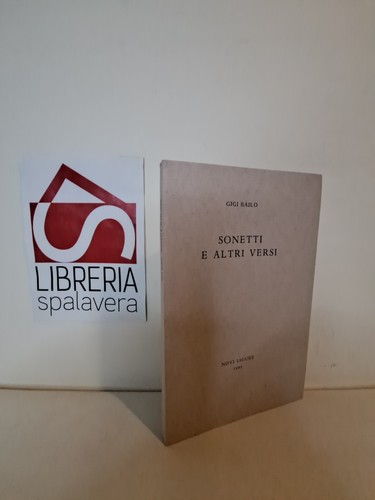 Sonetti altri versi bailo - sonetti,