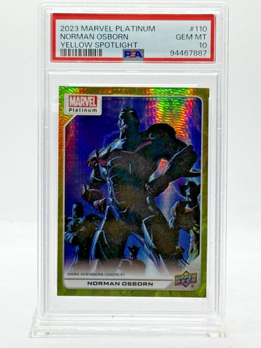 2023 marvel platinum yellow - marvel,