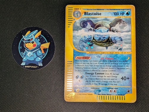 Blastoise 165 holo with - holo,