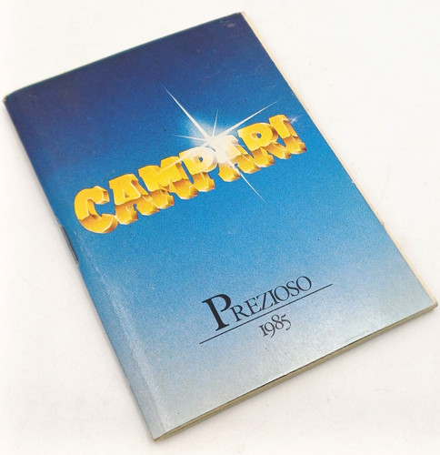 Campari prezioso 1985 1986 - campari,