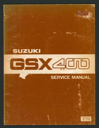 Suzuki gsx400e twin - twin, manuale