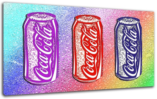 Quadro moderno coca - coca, cola