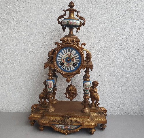 Antico orologio pendolo a - a,