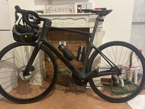 Bici corsa carbonio usata - da,