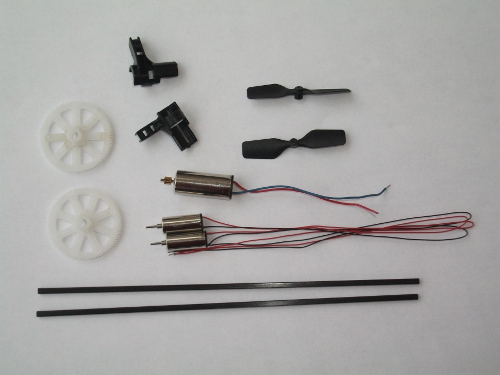 Crash kit per mini elicottero - crash,