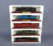 Modellini locomotive a vapore De agostini treni collezione esposizione vintage