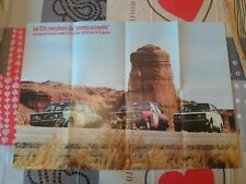 POSTER VINTAGE ANNI 70 FIAT 131 MIRAFIORI DA COSTA A COSTA USA 70X49 
