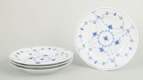 Royal copenhagen blu scanalato - royal,