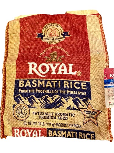 Borse vuote royal basmati 25 - borse,