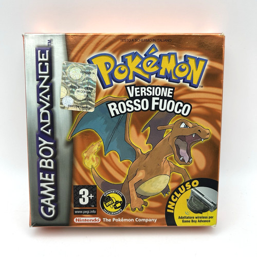 Pokémon rosso fuoco gba con - pokémon,