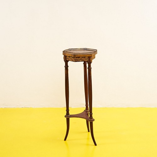 Tavolo porta vaso legno - tavolo,