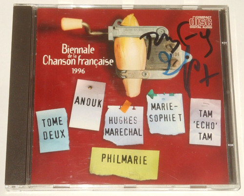 Biennale chanson - de, la