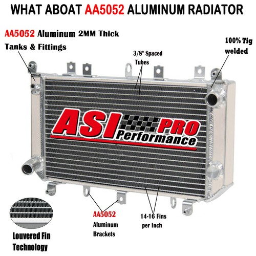 Rangée aluminium radiateur - rangée,