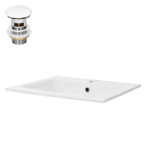 Lavabo incasso ceramica - incasso,