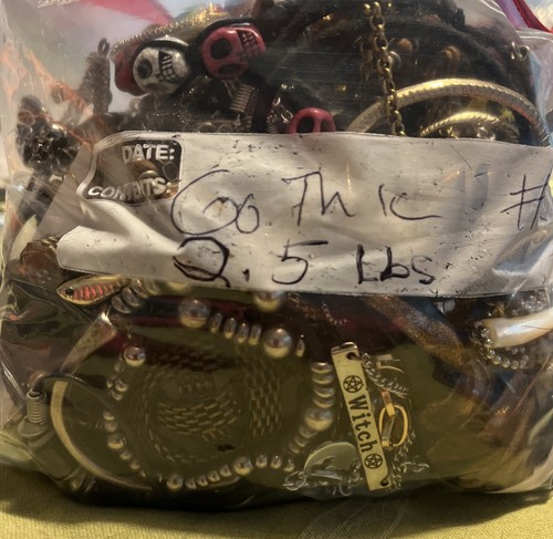 Lotto sacchetti gioielli