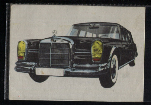Mercedes 600 1964 cartolina - , da