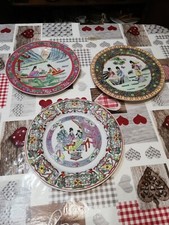 3 Piatti Cinesi Decorativi