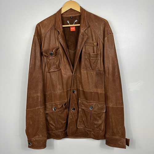 Hugo boss giacca pelle di - boss,